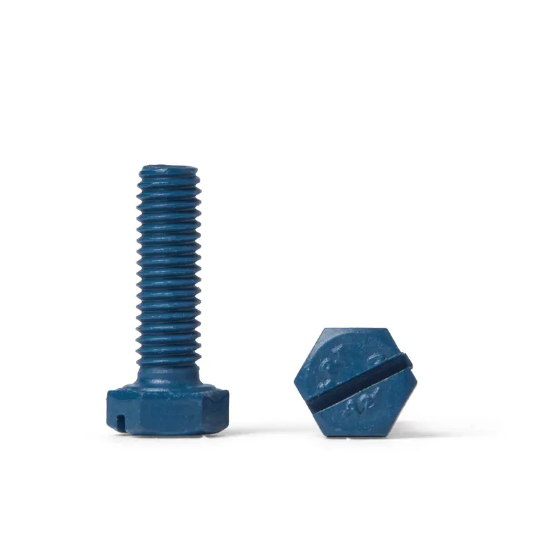 Ptfe/Teflon Coated A2-70 Stainless Steel Slotted Hexagon Head Bolt - Din 933 1