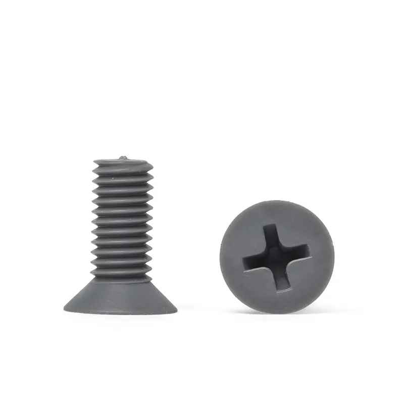 Pvc Countersunk Flat Head Screws - Din 965 1