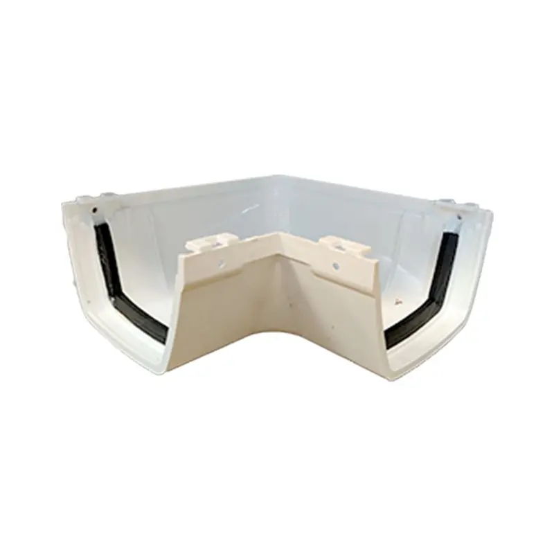 Pvc Gutter Angle 90° Dual Mount 1