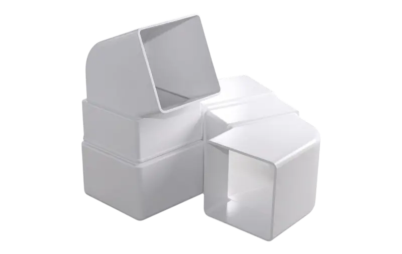 Pvc Gutter Shoe 3" 1