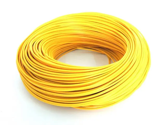 Pvc Insulated Electrical Cable 2.5Mm 1Ft (Yellow) 1