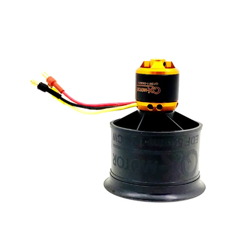 Qx-Motor 50Mm 12 Blades Ducted Fan Edf Cw Ccw With Qf2611 3S 4S Brushless Motor 1