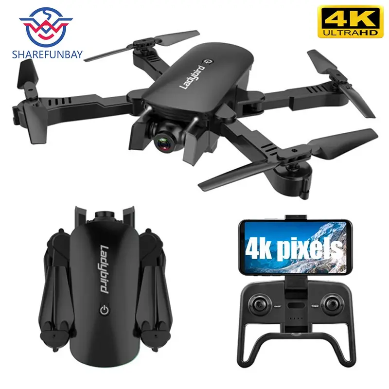 R8 Drone 4K Hd Aerial Camera Quadcopter Optical Flow Hover Smart Follow Dual Camera Remote Control Helicopter With Camera 1