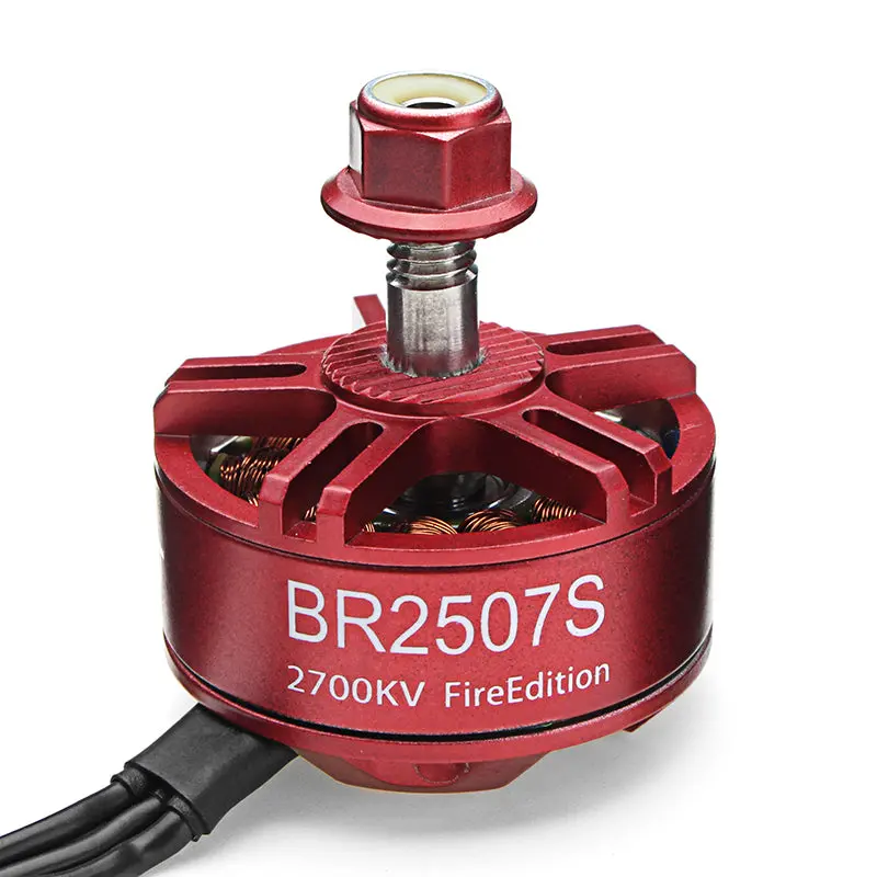Racerstar 2507 Br2507s Fire Edition 1800Kv 2400Kv 2700Kv Brushless Motor For Rc Drone Frame Kit 1