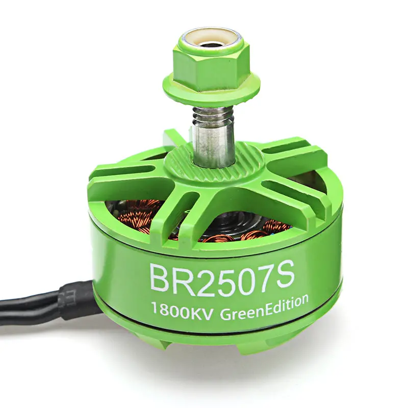 Racerstar 2507 Br2507s Green Edition 1800Kv 2400Kv 2700Kv Brushless Motor For Rc Drone Frame 1