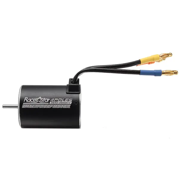 Racerstar 3650 Motor Brushless Waterproof Sensorless 1/10 Rc Car Part 5900/4300/3900/2300Kv 1