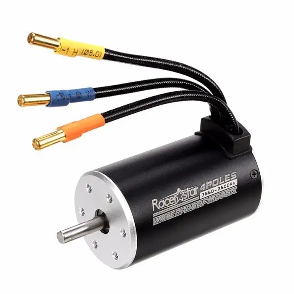 Racerstar 3660 Motor Brushless Waterproof Sensorless 1/8 1/10 Rc Car Part 3800/3300/2600Kv 1