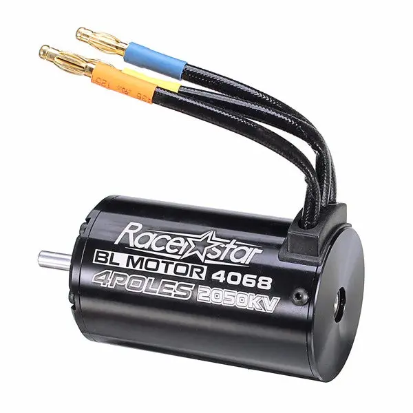 Racerstar 4068 Motor Brushless Waterproof Sensorless 1/8 Rc Car Part 2650/2050/1900/1700Kv 1