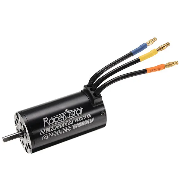 Racerstar 4076 Motor Brushless Waterproof Sensorless 2250/2000/1700Kv 1/8 Rc Car Part 1