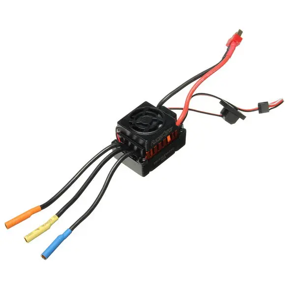 Racerstar 60A Esc Brushless Waterproof Sensorless With Fan 1/10 Rc Car Part 1