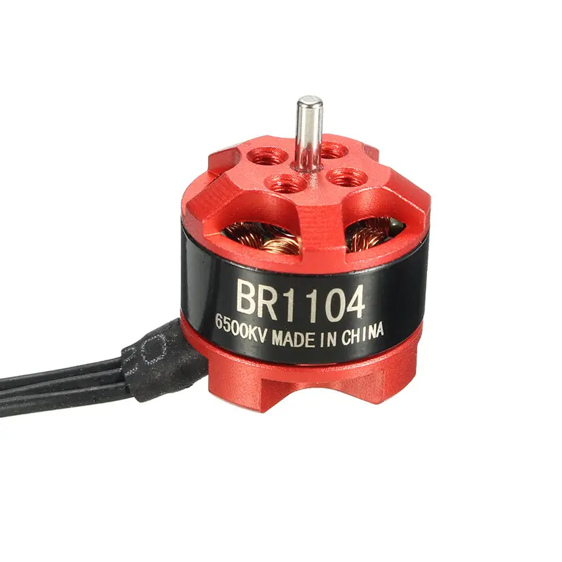 Racerstar Racing Edition 1104 Br1104 6500Kv 1-3S Brushless Motor For 100 120 150 Glass For Rc Drone Fpv Racing 1