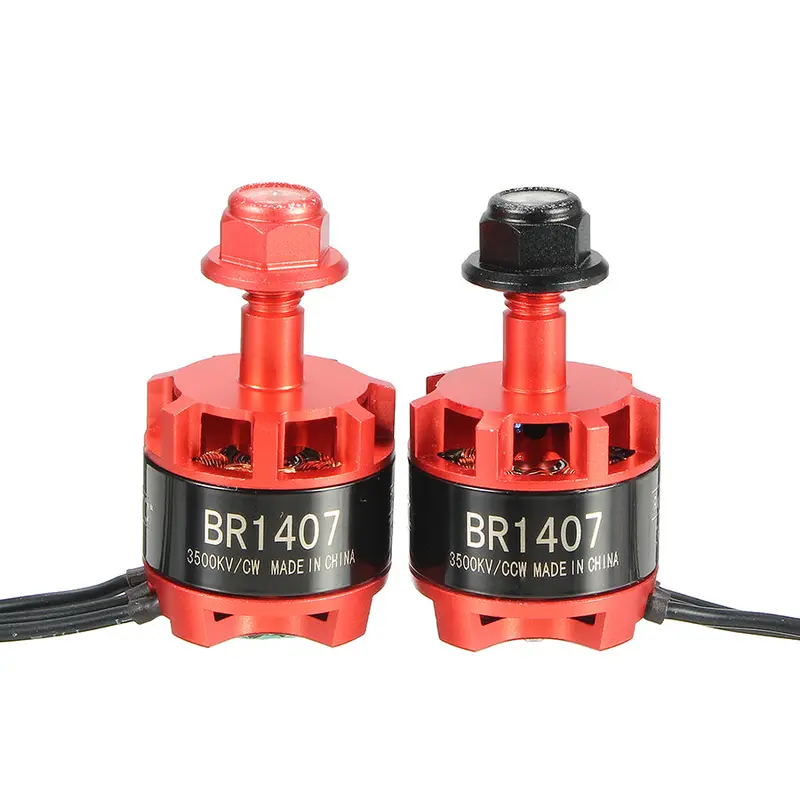 Racerstar Racing Edition 1407 Br1407 3500Kv 2-3S Brushless Motor Red For 150 180 200 Rc Drone Fpv Racing 1