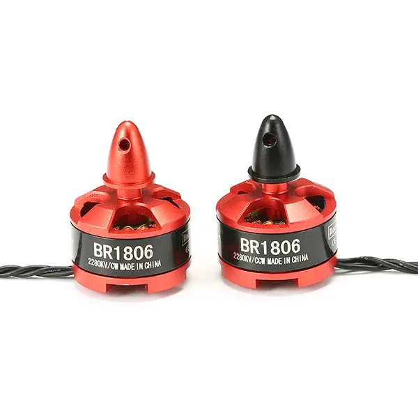 Racerstar Racing Edition 1806 Br1806 2280Kv 1-3S Brushless Motor Cw/Ccw For 250 260 For Rc Drone Fpv Racing 1