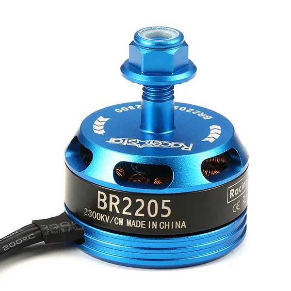 Racerstar Racing Edition 2205 Br2205 2300Kv 2-4S Brushless Motor Light Blue For 220 250 Rc Drone Fpv Racing 1