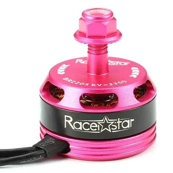 Racerstar Racing Edition 2205 Br2205 2300Kv 2-4S Brushless Motor Pink For 210 220 250 Rc Drone Fpv Racing 1