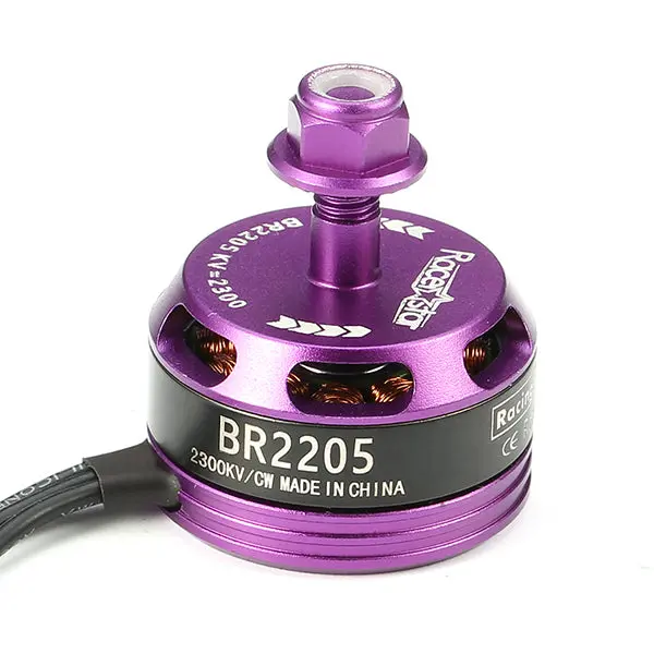 Racerstar Racing Edition 2205 Br2205 2300Kv 2-4S Brushless Motor Purple For X210 220 250 Rc Drone Fpv Racing 1