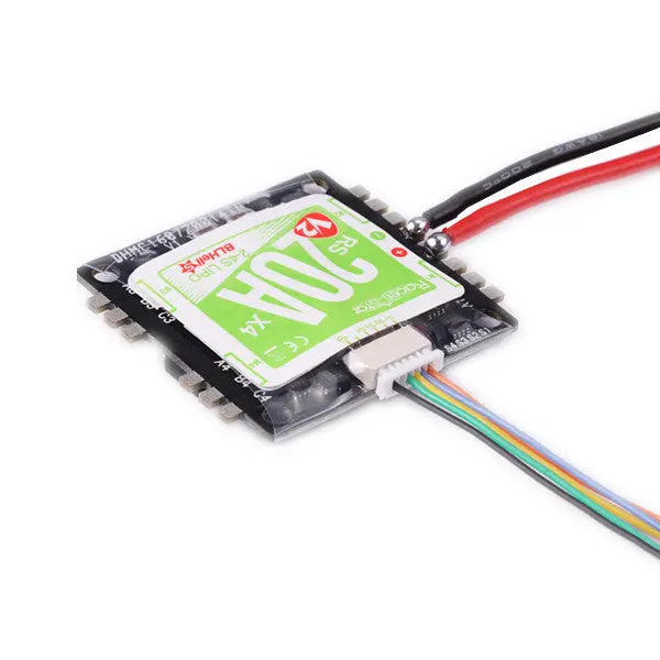 Racerstar Rs20ax4 V2 20A Bb2 48Mhz Blheli_S 2-4S 4 In 1 Opto Esc Support Oneshot42 Multishot 16.5 Dshot600 2