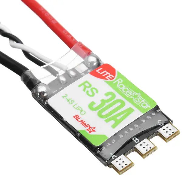 Racerstar Rs30a Lite 30A Blheli_S Bb1 2-4S Brushless Esc Support Dshot150 Dshot300 For Rc Fpv Racing Drone 1