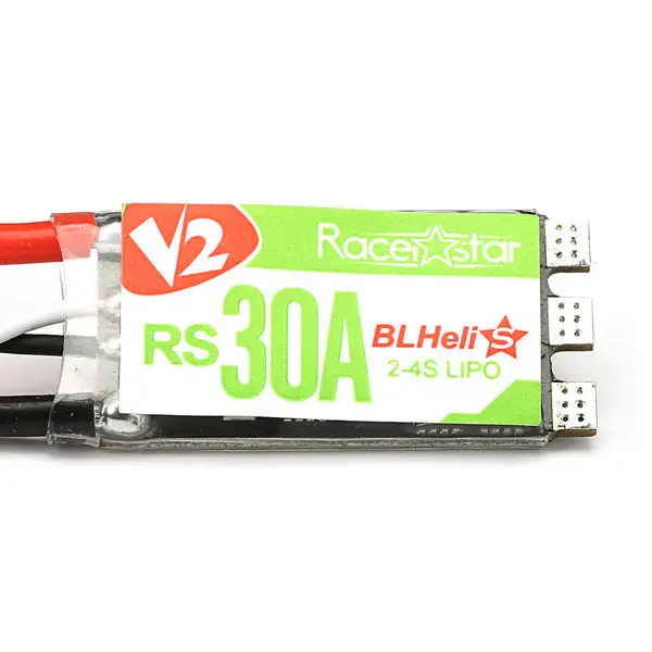 Racerstar Rs30a V2 30A  Blheli_S  Esc Opto 2-4S Support Oneshot42 Multishot  16.5 Dshot600 1