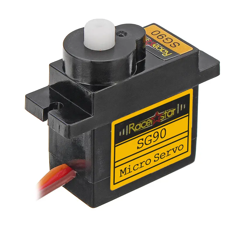 Racerstar Sg90 9G Micro Plastic Gear Analog Servo For Rc Helicopter Airplane Robot 1