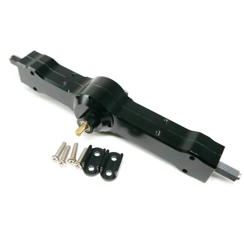 Racerstar Wpl B36 C24 Heng Long Jjrc Q60 1/16 Military Truck Rc Car Parts Metal Rear Bridge Axle 1