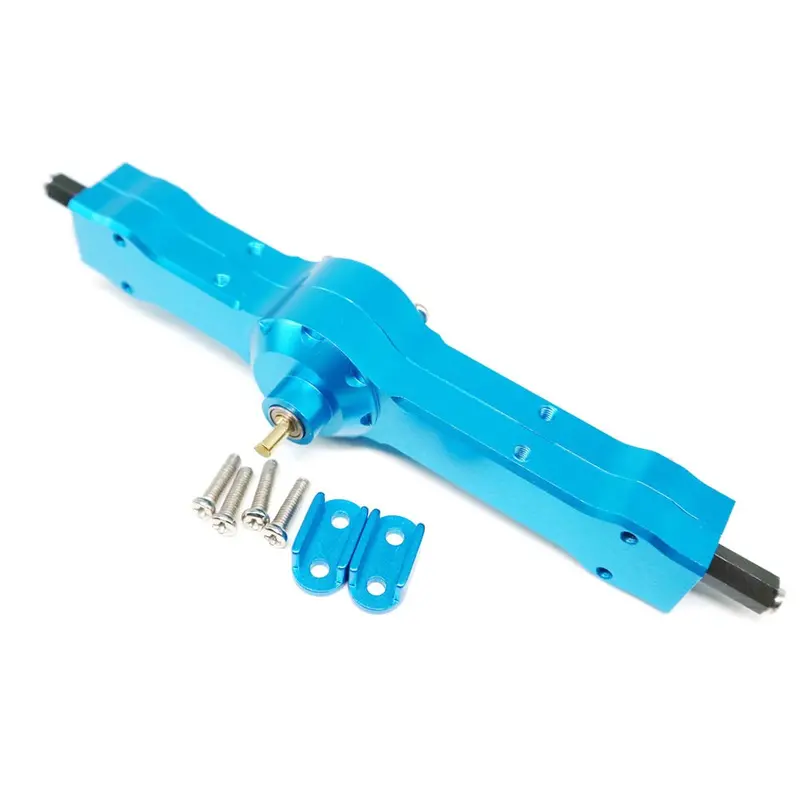 Racerstar Wpl B36 C24 Heng Long Jjrc Q60 1/16 Military Truck Rc Car Parts Metal Rear Bridge Axle 3