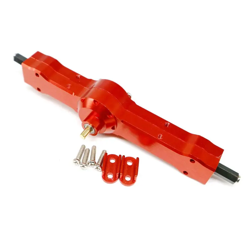 Racerstar Wpl B36 C24 Heng Long Jjrc Q60 1/16 Military Truck Rc Car Parts Metal Rear Bridge Axle 3