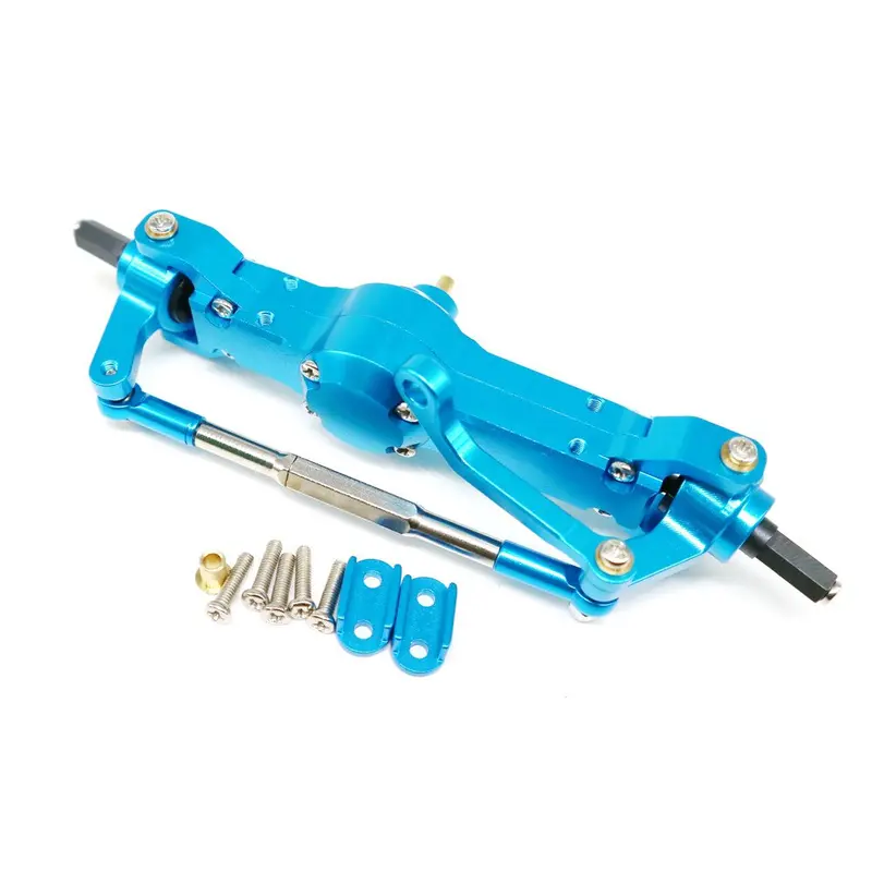 Racerstar Wpl B36 Heng Long Jjrc Q60 1/16 2.4G Military Truck Rc Car Parts Metal Front Bridge Axle 1