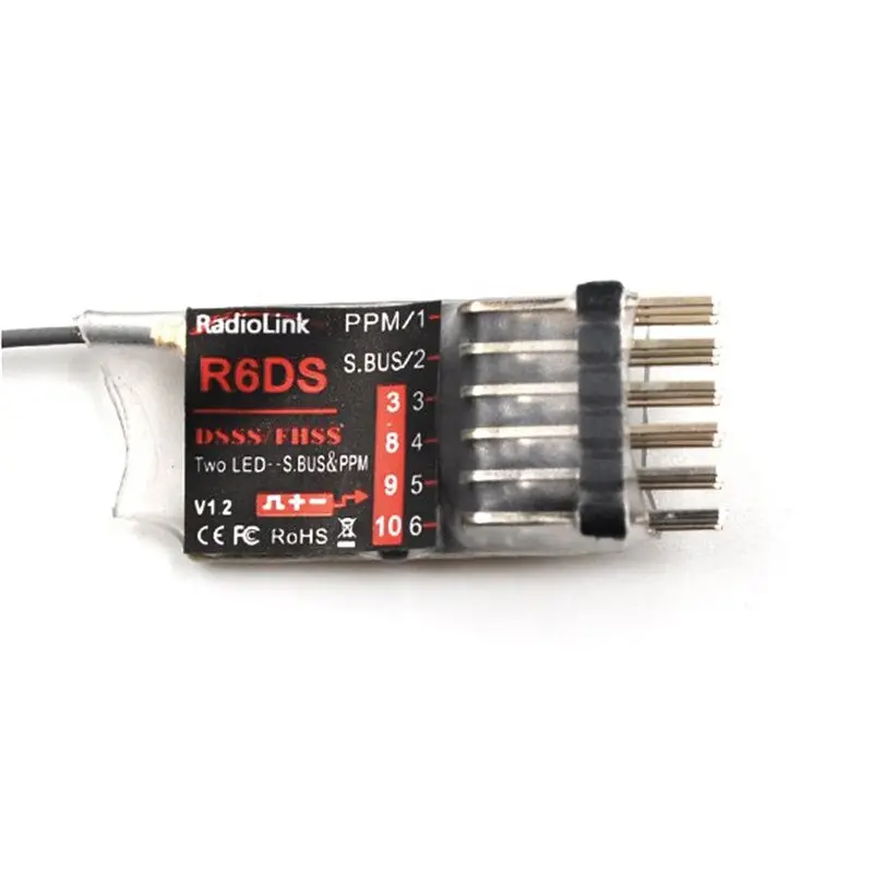 Radiolink 2.4G R9ds R7fg R6fg R6ds R12ds R12dsm R6dsm R4eh Rc Receiver For At9 At9s At10 At10ii Transmitter Rc Transmitter 4