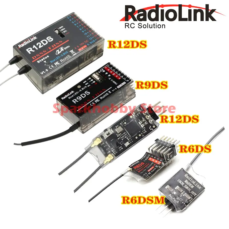 Radiolink Original De Radioenlace Receptor R6ds R6dsm R9ds R12ds R12dsm Byme D Controlador De Vuelo 1