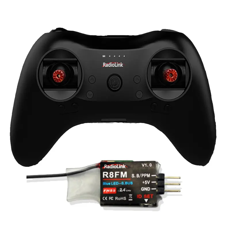 Radiolink T8s Fhss 8Ch Mode2 Bluetooth Version Rc Handle Transmitter With R8fm 2.4Ghz Receiver Support S-Bus Ppm For Rc Drone 1