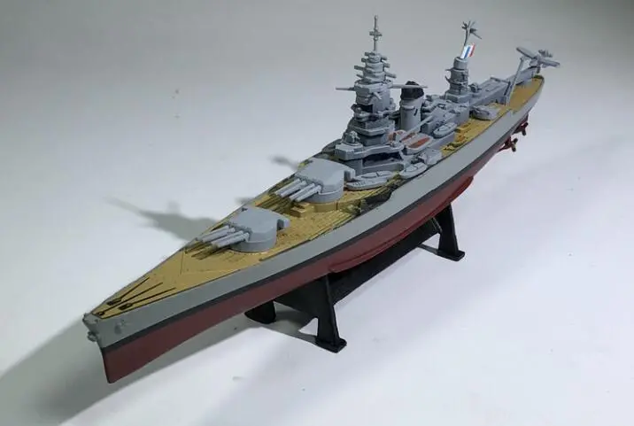 Rare Special Offer 1:1250 French Navy Dunker Battle Cruiser Warship Alloy Collection 1