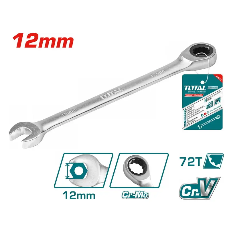 Ratchet Spanner 12Mm 1