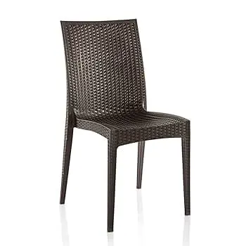 Rattan Mesa Plastic Chair 1