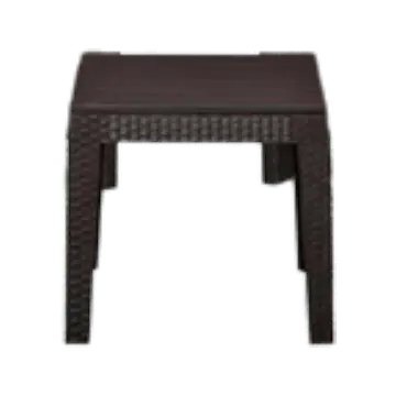 Rattan Mesa Plastic Tea Table 1