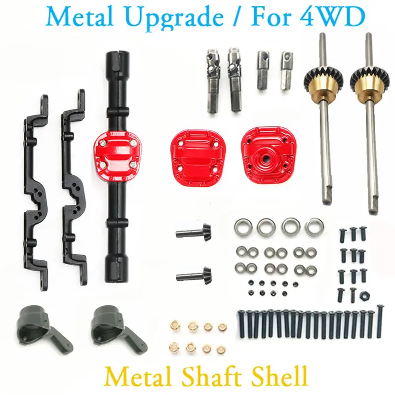 Rbr/C 4X4 Differentials Metal Op Set Rc Car Parts 1