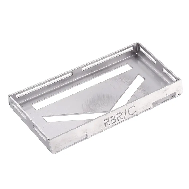 Rbr/C Metal Luggage Roof Rack For 1/16 Wpl C1 C24 Off-Road Crawler Vehicle Models Rc Car Parts 1