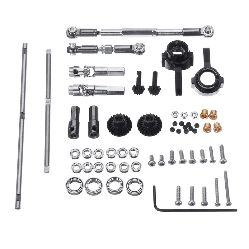 Rbr/C Op Metal Upgrade Parts For 1/16 Wpl B14 B24 B16 B36 C14 C24 C34 Jjrc Q62 63 Rc Car Parts 1