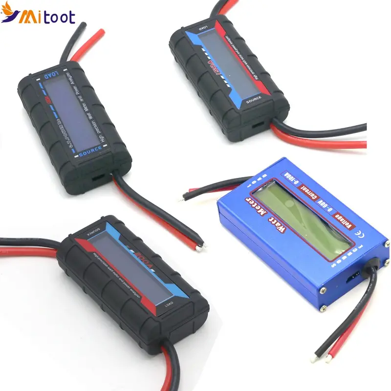 Rc 100A 130A 150A 200A High Precision Watt Meter And Power Analyzer W/ Backlight Lcd For Rc Drone 1