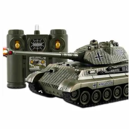Rc Battle Tank Fun Remote Control Shooting Tank Large Scale Radio Control Army Battle Model Millitary Rc Tanks Toy 1