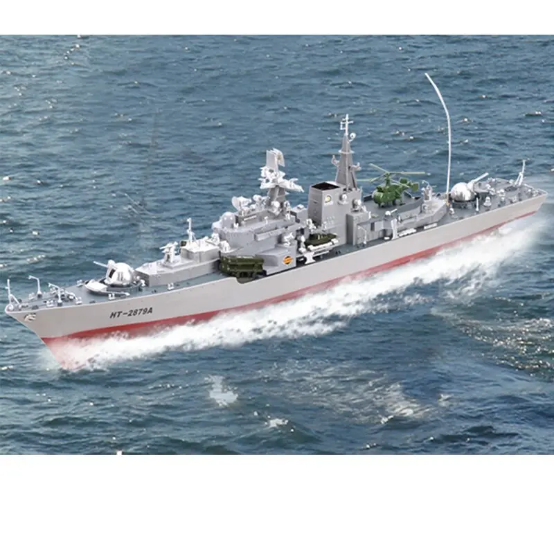 Rc Boat 1/275 Destroyer Warship Remote Control Military Naval Vessels Racing Ship Electronic Model For Kids Birthday Hobby Toys 1