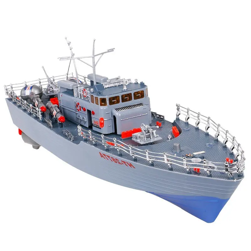 Rc Boat 1/275 Destroyer Warship Remote Control Military Naval Vessels Racing Ship Electronic Model For Kids Birthday Hobby Toys 1
