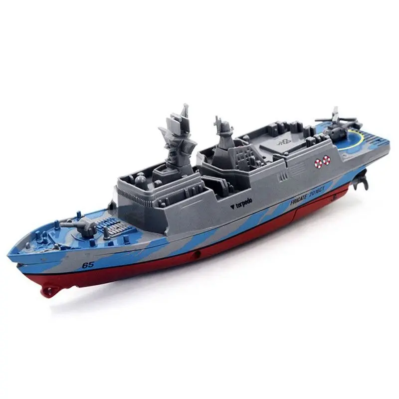 Rc Boat 2.4Ghz Remote Control Ship Warship Battleship Cruiser High Speed Boat Rc Racing Toy 1