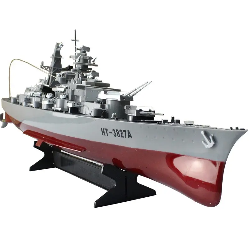 Rc Boat High-Speed Military Model Series Battleship 1/360 Rc 28" Warship Cruiser Simulation Battleship Bismarck Toys For Kids 1