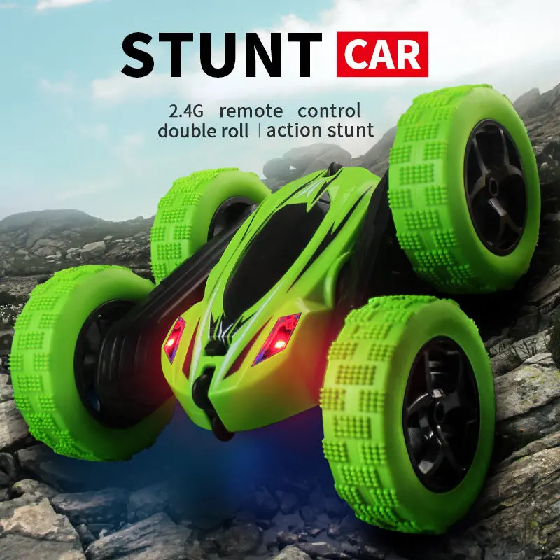 Rc Car 2.4G 4Ch Stunt Drift Deformation Buggy Car Rock Crawler Roll Car 360 Degree Flip Kids Robot Rc Cars Toys For Child Gifts 1