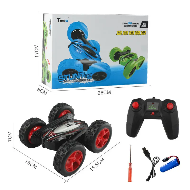 Rc Car 2.4G 4Ch Stunt Drift Deformation Buggy Car Rock Crawler Roll Car 360 Degree Flip Kids Robot Rc Cars Toys For Child Gifts 6