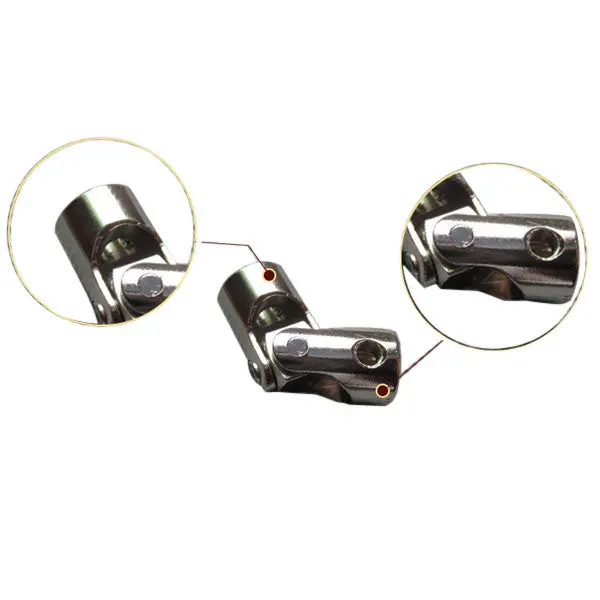 Rc Car/Boat Metal Universal Joint Stainless Steel Connector 4*3/4*3.17/4*4/4*5/5*5/6*6Mm 4