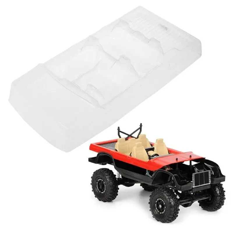 Rc Car Crawler Interior Body Shell Decor For 1/10 Axial Scx10 Ii 90046 90047 Parts 1