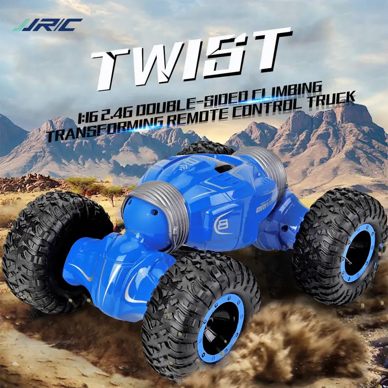 Rc Car Jjrc Q70 Radio Control 2.4Ghz 4Wd Twist- Desert Cars Off Road Buggy Deformed High Speed Climbing Rc Car Kids Children Toy 1