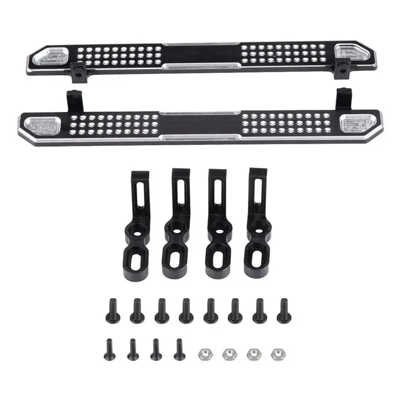 Rc Car Metal Pedal, Aluminium Alloy Footplate Spare Parts For Traxxas Trx-4 1:10 Rc Car Rc Car Parts Accessories 1